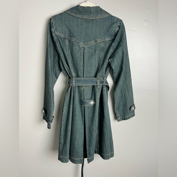 NWT Ivy Jane Gorgeous Jean Jacket with Belt- Medium‎ - Picture 5 of 12